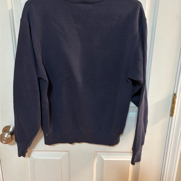 NFL Chicago Bears Navy and Orange Crewneck Sweater - Picture 7 of 7